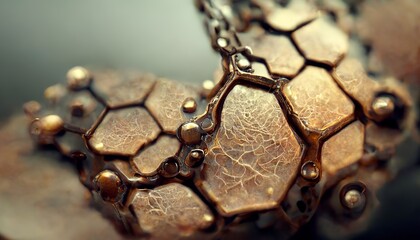 Old mechanical lizard skin gear texture design illustration