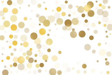 Gold glitter confetti, great design for any purpose. Party decor.