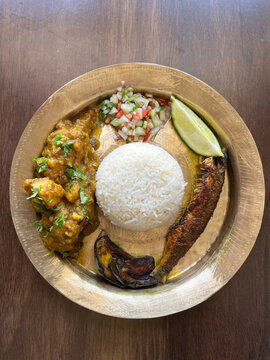 Traditional Assamese Thali