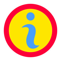 Info Circle Flat Icon