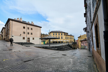 The Umbrella Square Plaza del Paraguas is a beautiful space