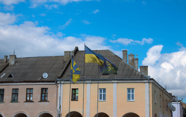 August 21, 2014 the ancient Ukrainian city of Lviv, old buildings and sights of the city
