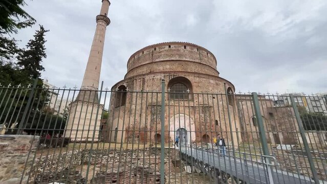 Landmarks and architecture of Thessaloniki, Greece.