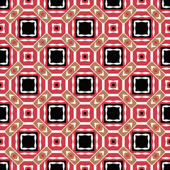 Geometric pattern. Seamless vector background. Ethnic graphic design.	