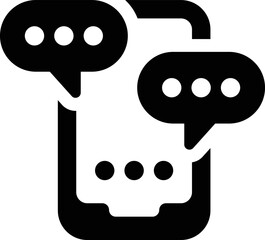 Chat communication icon