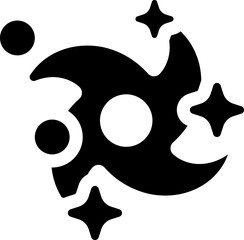 Galaxy milky way icon