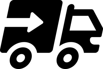 Delivery van icon