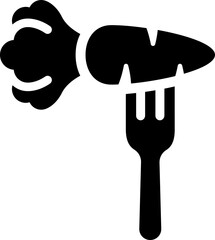 Carrot food icon