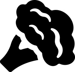 Broccoli vegetable icon