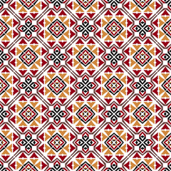 Geometric pattern. Seamless vector background. Ethnic graphic design.	