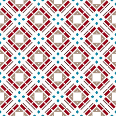 Geometric pattern. Seamless vector background. Ethnic graphic design.	