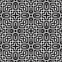 Geometric pattern. Seamless vector background. Ethnic graphic design.	