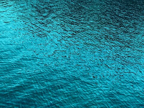 Glittering blue turquoise background.