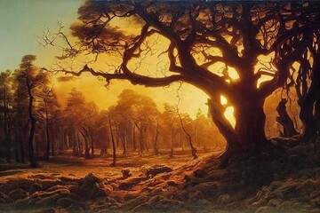 Nature Painting Landscape 