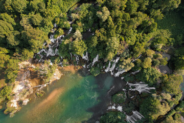 Bosnia-Herzegovina. Kravica waterfalls in the vicinity of Mostar