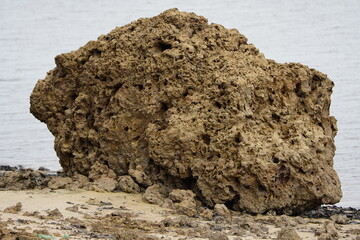 Holey stones at Lago Mamori, Amazonas - Brazil.