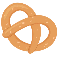 Foto op Aluminium Traditional German snack pretzel. Food illustration © Darya