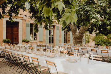 Réception de mariage en Provence