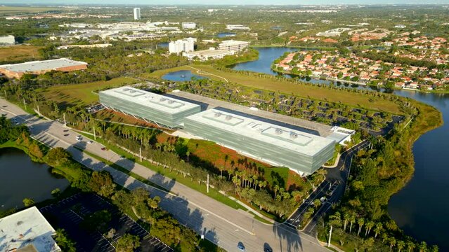 American Express credit card company building in Sunrise Florida