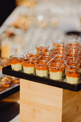 Plateau de verrines apéritives