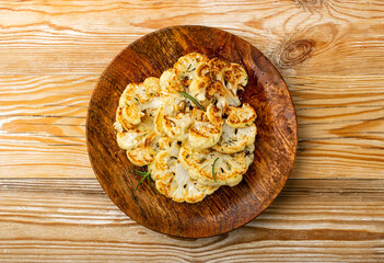 Fried Cauliflower Slices, Baked Cauliflower Steaks, Roasted Cabbage Steak