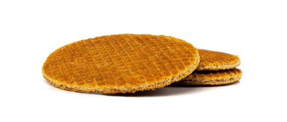 Dutch Waffles, Broken Stroopwafel Cookies, Caramel Waffle, Thin Toffee Biscuit, Dutch Waffles