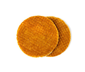Dutch Waffles, Broken Stroopwafel Cookies, Caramel Waffle, Thin Toffee Biscuit, Dutch Waffles