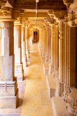 Jain temple in Jaisalmer, Rajasthan (India)