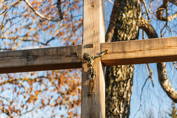 Jesus Christ on the Cross, Bunka, Latvia