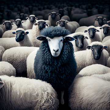Black sheep among white ones