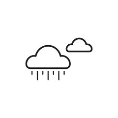 Modern weather icons. Flat vector illustration for Web, print, and Mobile App