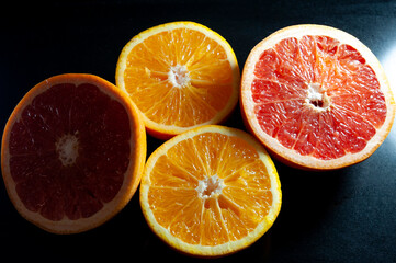 grapefruit & orange