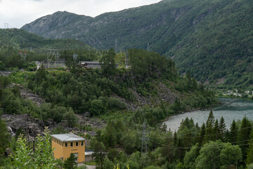 Stausee Ringedalsvatn bei Odda, Norwegen