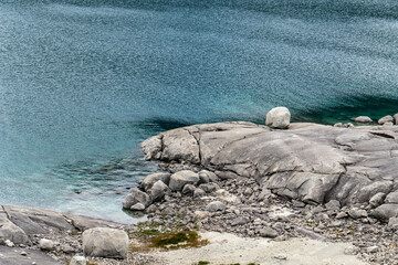 Stausee Ringedalsvatn bei Odda, Norwegen