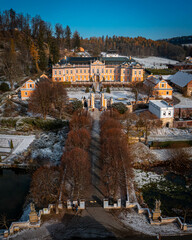 Nove Hrady Zamek © sopthedrone