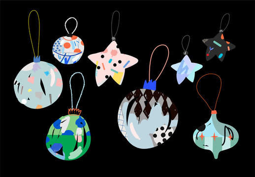 Christmas Tree Balls  Layout