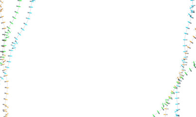 christmas lights frame