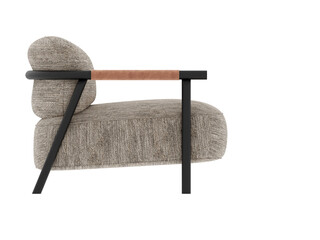 3d render of armchair