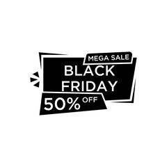 Black friday deals coupons vector