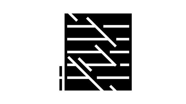 polycarbonate thermoplastic glyph icon animation