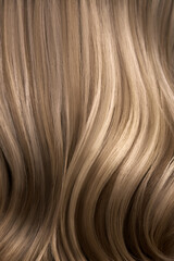 Naklejka premium brunette hair color background. Hair coloring concept