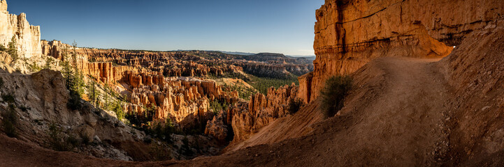 Panorama of Peekaboo Loop Connector Trail