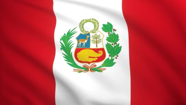 Bandera del Per&uacute;