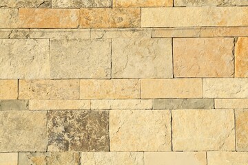 Texture of beautiful stone wall as background