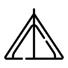 tarp line icon