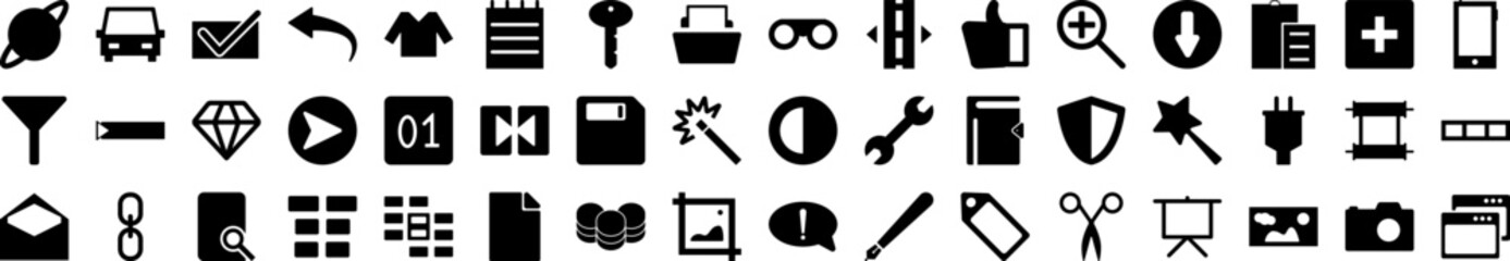 Web icons collection vector illustration design
