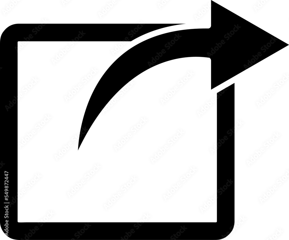 Poster share icon symbols vector. symbol for web site computer and mobile vector..eps