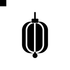 Obraz premium lantern icon vector