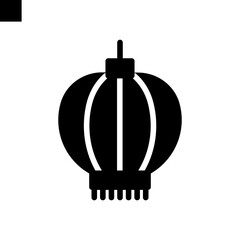 lantern icon vector