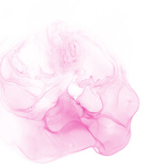 Abstract Pink Purple Liquid Texture
